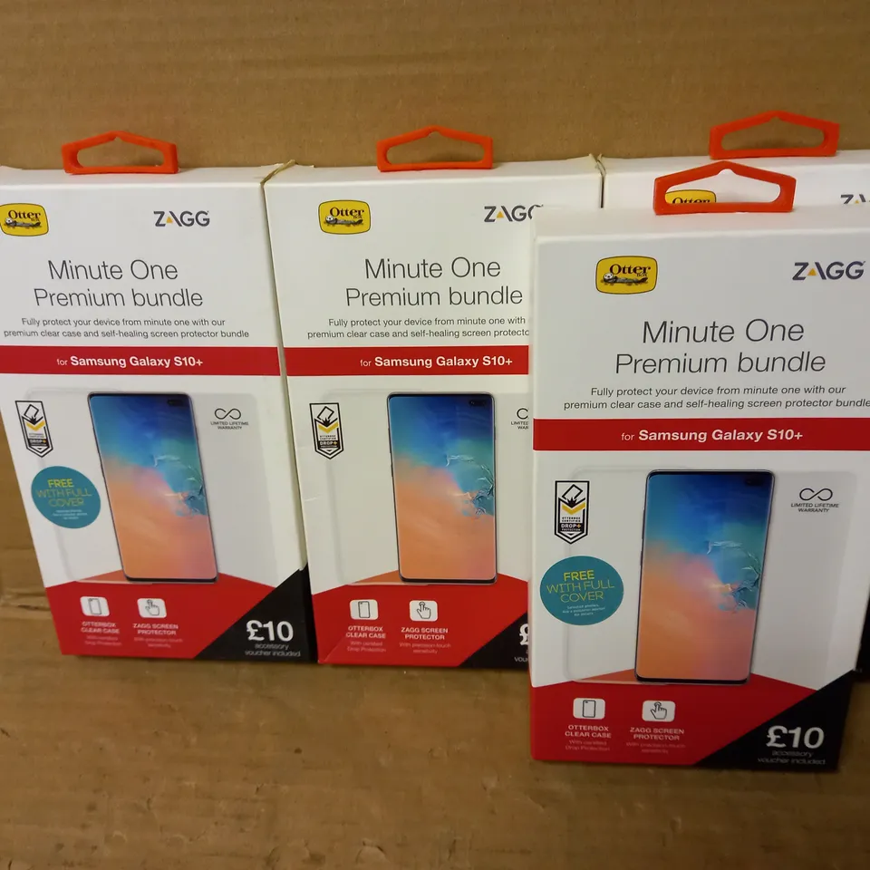 ZAGG MINUTE ONE PREMIUM BUNDLE  - FOR SAMSUNG GALAXY S10+