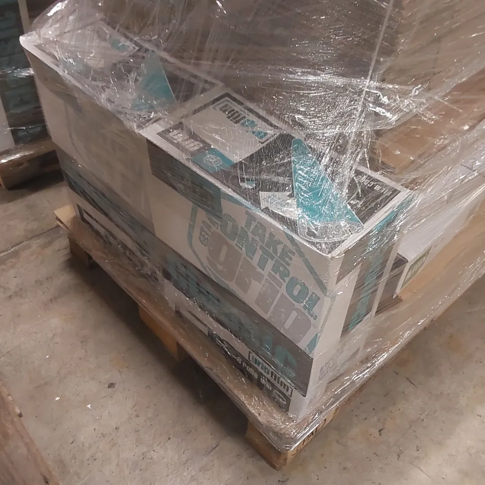 PALLET CONTAINING A LARGE QUANTITY OF ASSORTED ITEMS INCLUDING: BOXES, TAPE, PALLET WRAP ECT