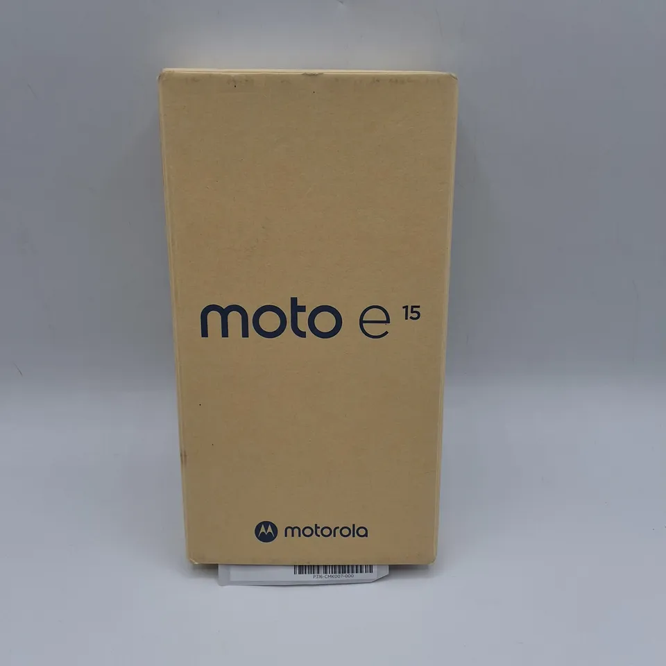 BOXED MOTOROLA MOTO E15 2+64GB IN DENIM BLUE - XT2523-6