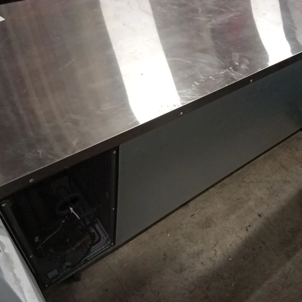 ATOSA 3 DOOR COMMERCIAL STAINLESS STEEL COUNTER FRIDGE - EPF3432GR