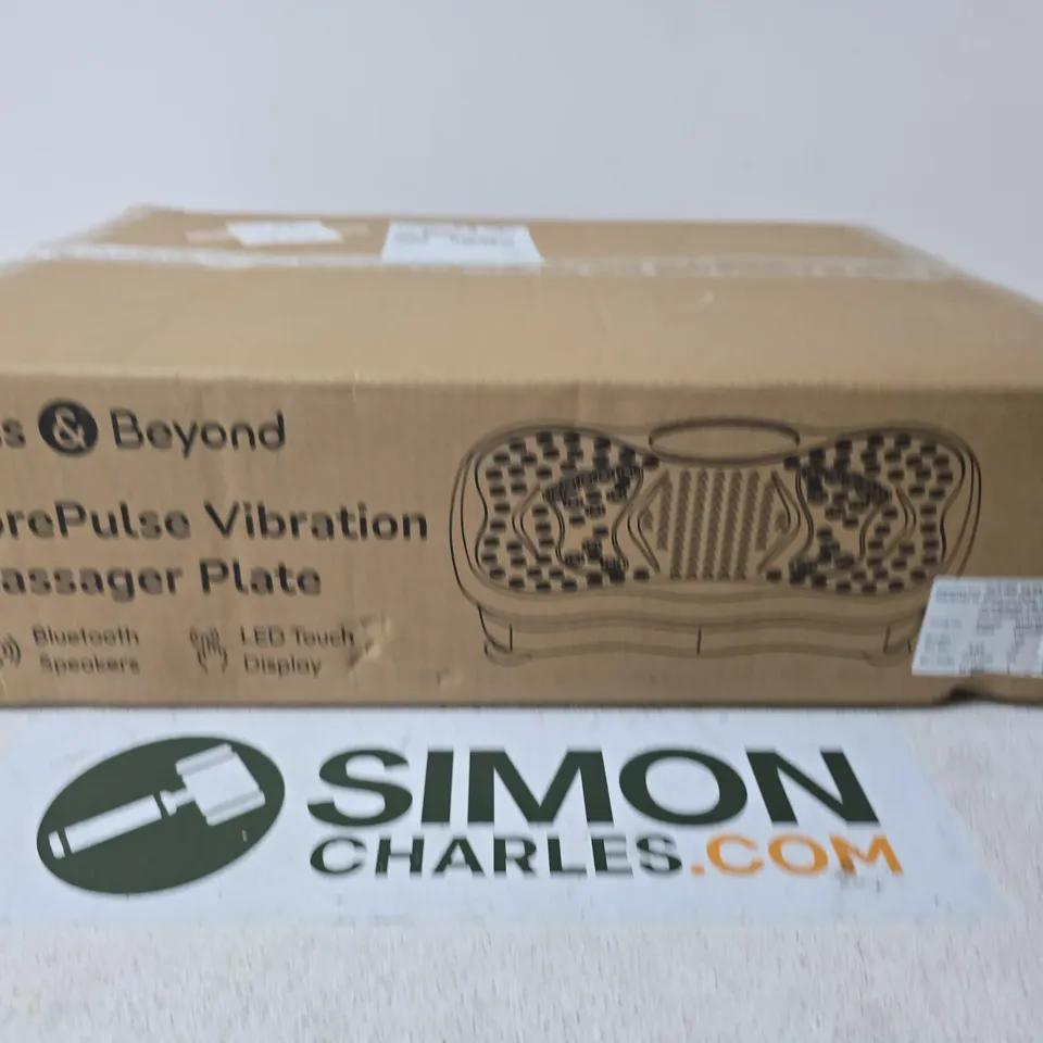 BLISS & BEYOND COREPULSE VIBRATION MASSAGER PLATE – BOXED