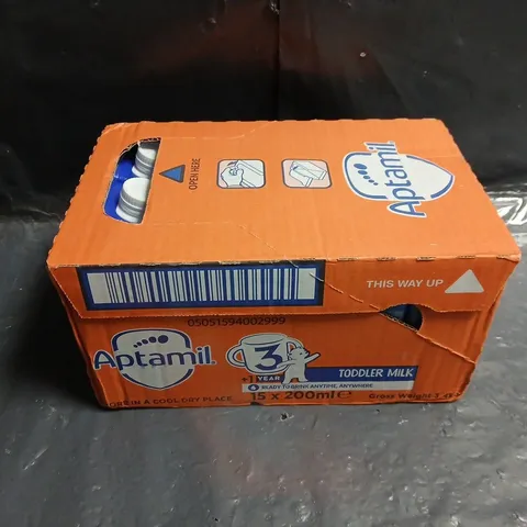 APTAMIL TODDLER MILK STAGE 3 READY-TO-DRINK, 15 X 200ML CARTONS – BOXED