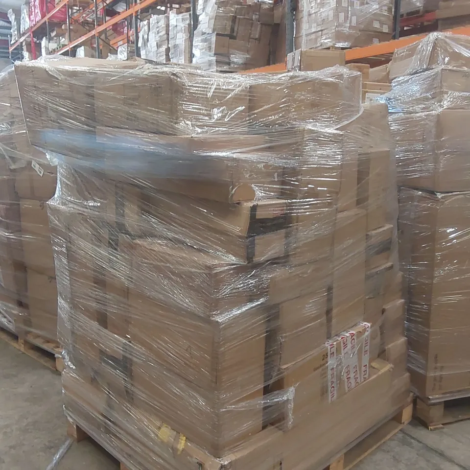 PALLET CONTAINING A VERY LARGE QUANTITY OF ASSORTED DESIGNER LIGHTING PRODUCTS