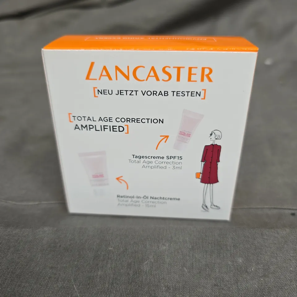 APPROXIMATELY 12 BOXED LANCASTER TOTAL AGE CORRECTION AMPLIFIED SET