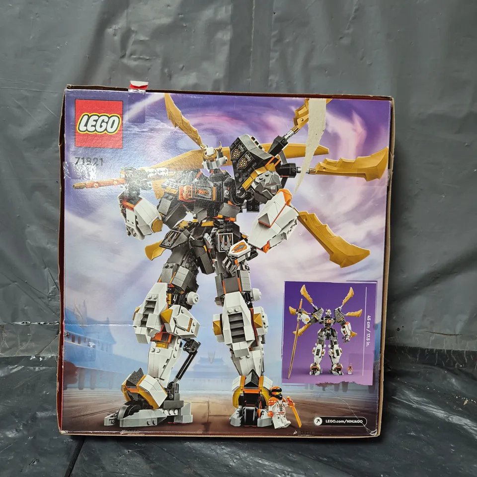 BOXED LEGO NINJAGO DRAGONS RISING COLES TITAN DRAGON MECH