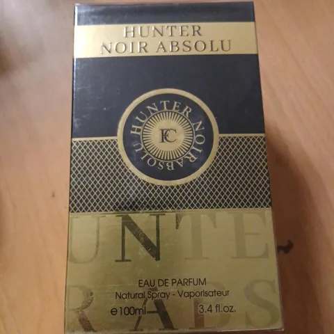 BOXED AND SEALED HUNTER NOIR ABSOLU EAU DE PARFUM 100ML