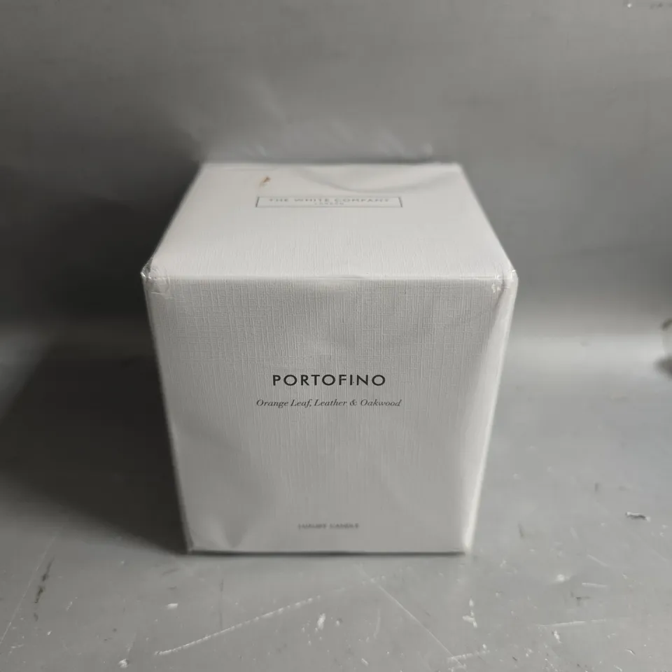 BOXED AND SEALED THE WHITE COMPANY PORTOFINO LUXURY CANDLE