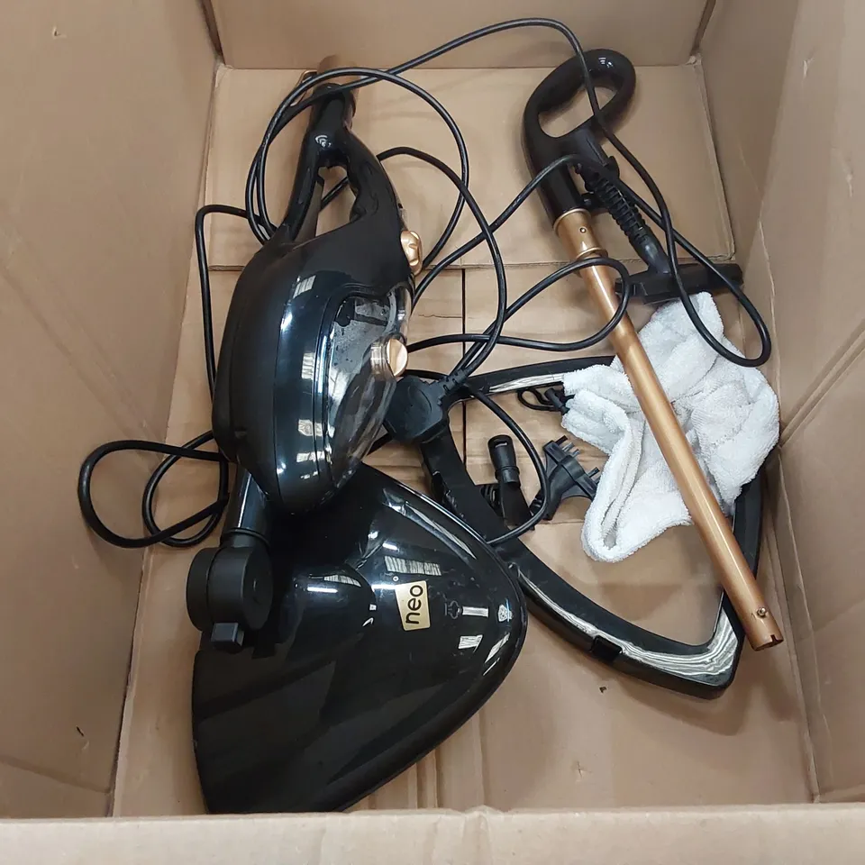 BOXED NEO 1500W STEAM MOP - BLACK/COPPER (1 BOX)