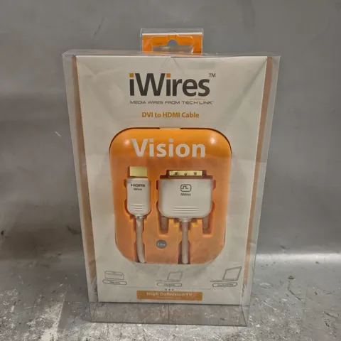 10 BOXED IWIRES DVI TO HDMI CABLES