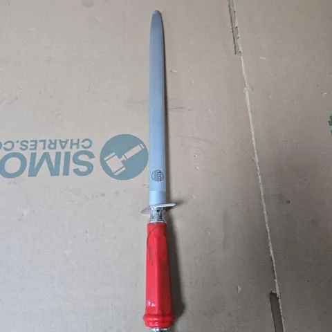 RED-HANDLED HONING BLADE 