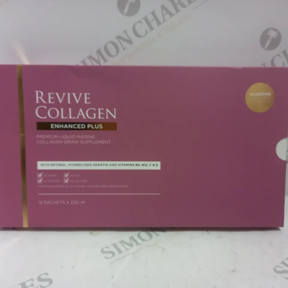 SEALED REVIVE COLLAGEN ENHANCED PLUS COLLAGEN DRINK SUPPLEMENT 