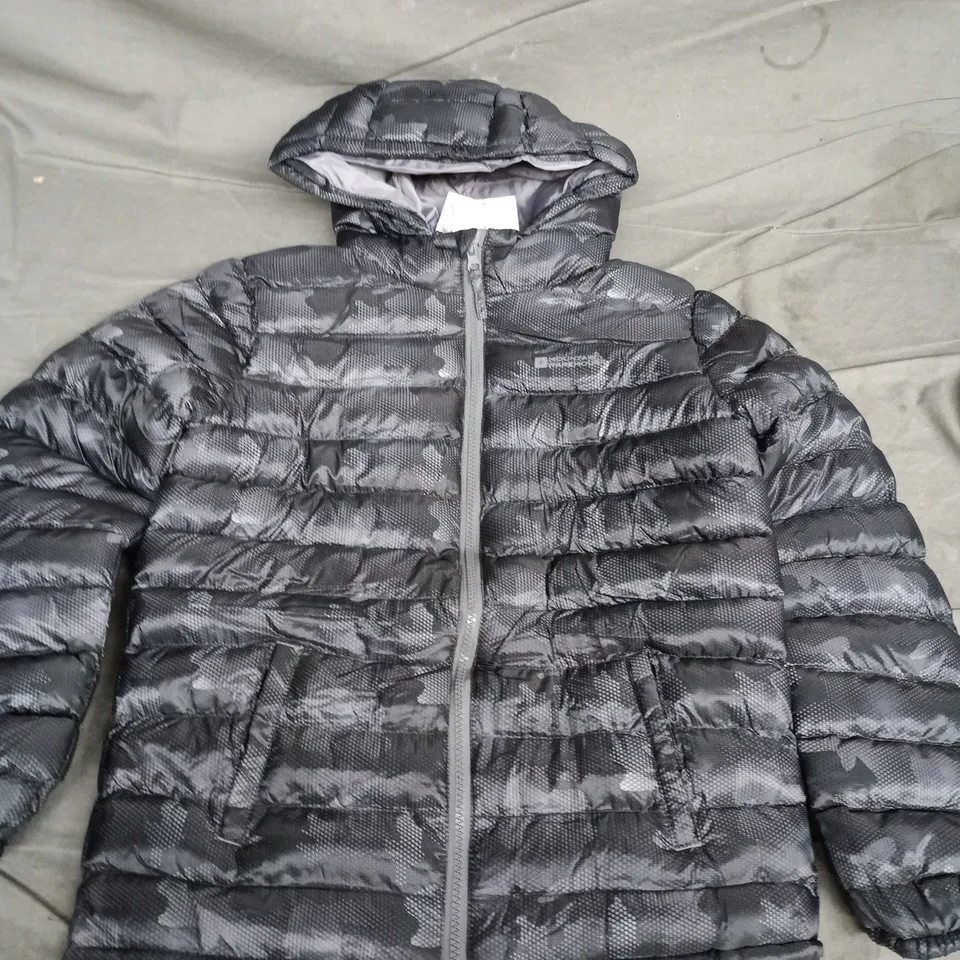 MOUNTAIN WAREHOUSE KIDS' PADDED JACKET – CHARCOAL, 11-12 YEARS