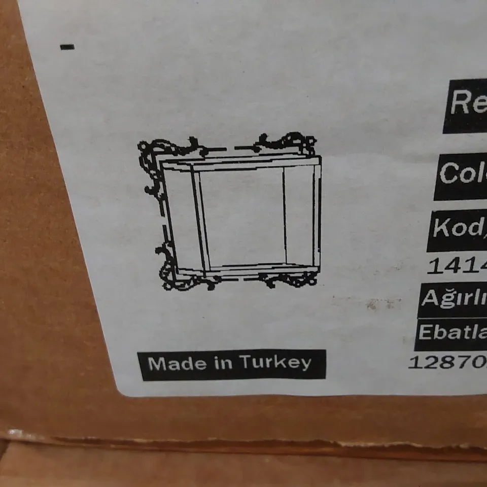 BRAND NEW BOXED FRAME SHELF - RED