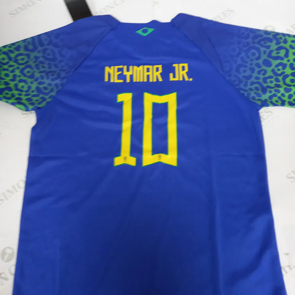BRAZIL FC AWAY SHIRT WITH NEYMAR JR 10 SIZE 28
