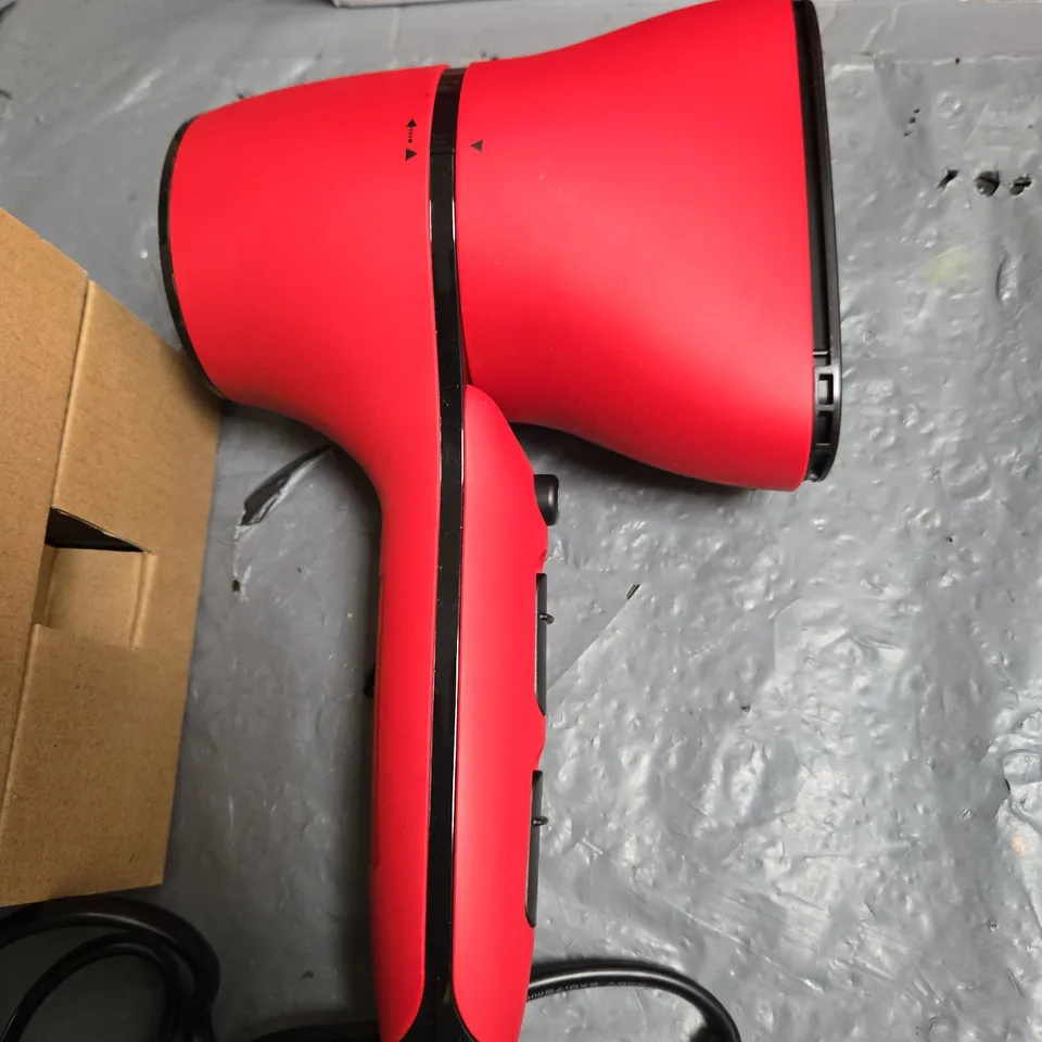 REVLON AIRFLOW CONTROL HAIR DRYER WITH ROTATING BUILT-IN CONCENTRATOR – RED