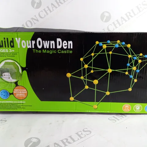 BOXED BUILD YOUR OWN DEN THE MAGIC CASTLE