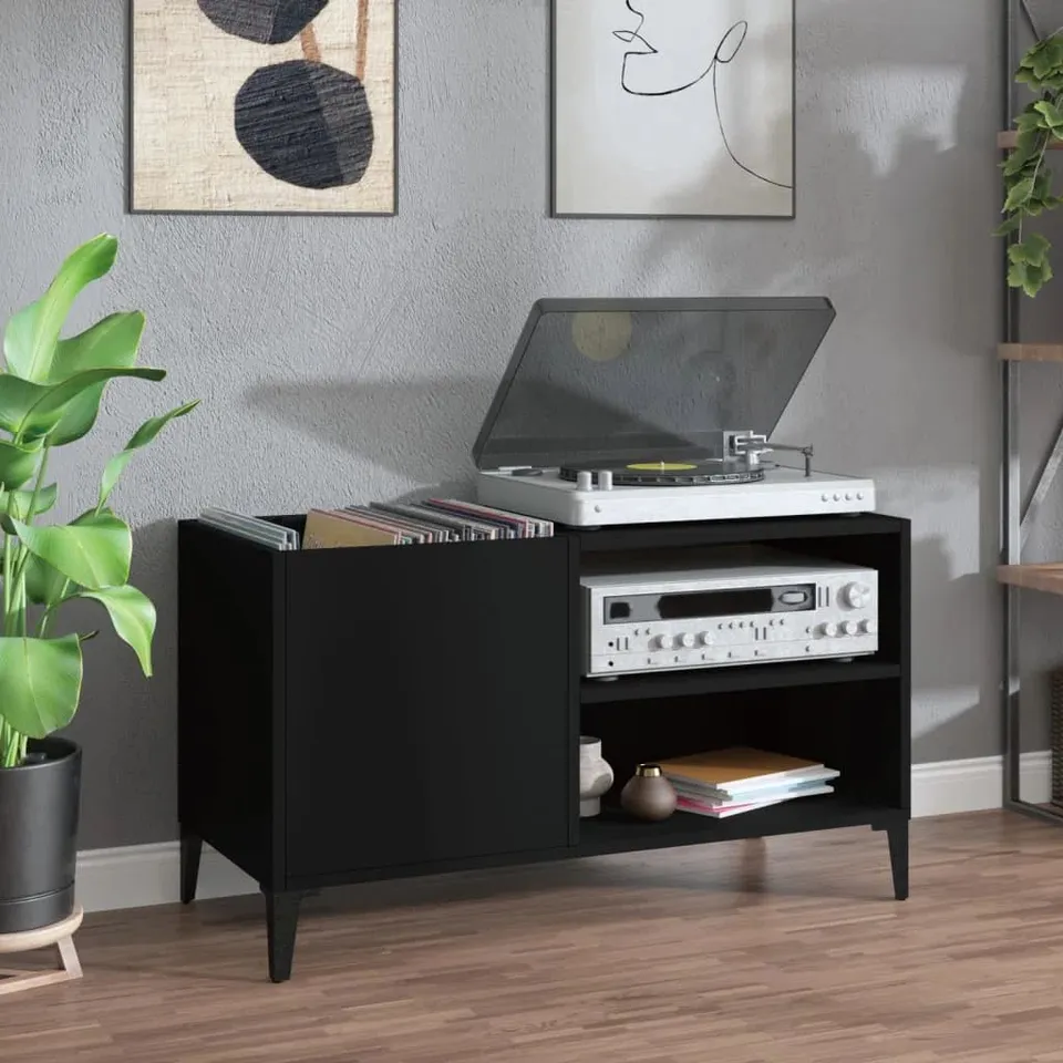 BOXED SAHITHI 48CM H MEDIA SHELVES