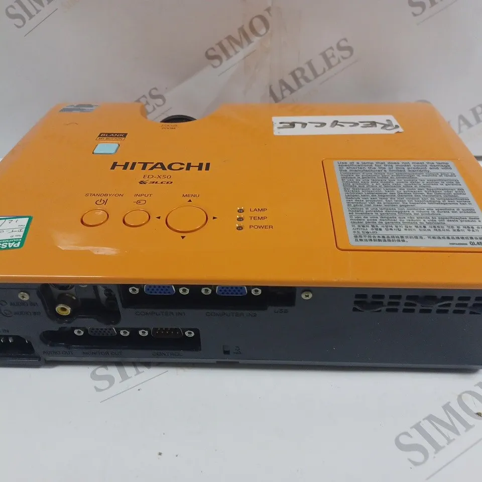 UNBOXED HITACHI ED-X50 LCD PROJECTOR