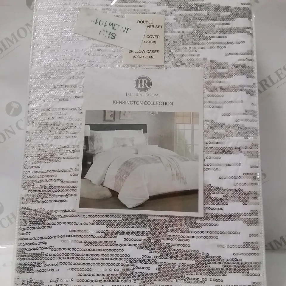 BRAND NEW IMPERIAL ROOMS DOUBLE DUVET COVER SET