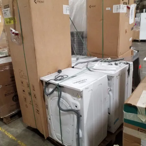 PALLET OF APPROXIMATELY 4 UNPROCESSED RAW RETURN WHITE GOODS TO INCLUDE