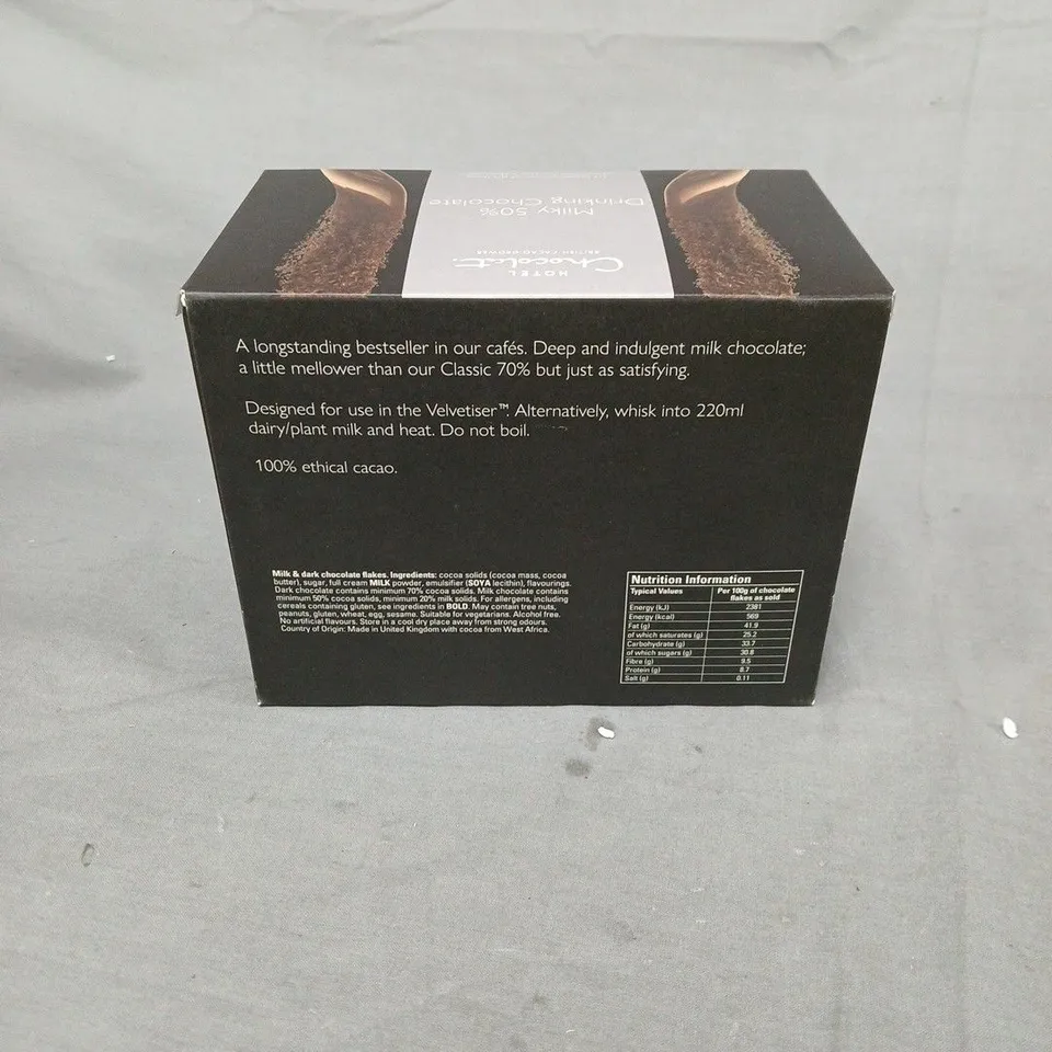 HOTEL CHOCOLAT MILKY 50% DRINKING CHOCOLATE – 350 G