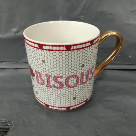 BOXED ANTHROPOLOGIE VALENTINES MUG 