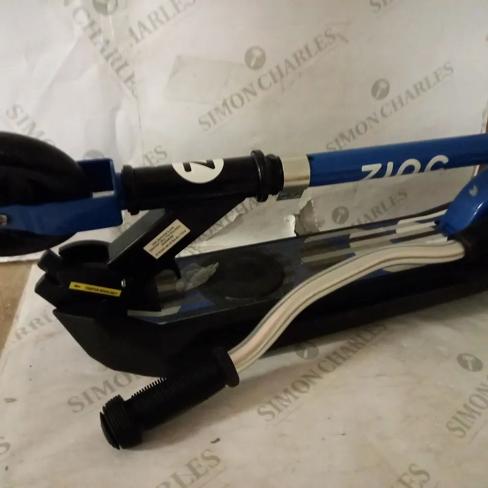 ZINC E4 MAX ELECTRIC SCOOTER - BLUE RRP £139.99