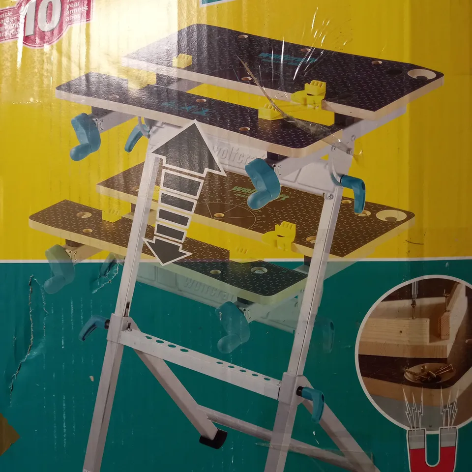 WOLFCRAFT MASTER 600 CLAMPING AND WORKING TABLE