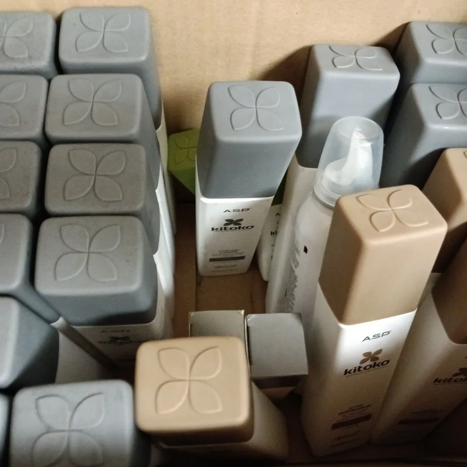BOX OF APPROXIAMTELY 25 ASSORTED KITOKO COSMETIC ITEMS - COLLECTION ONLY