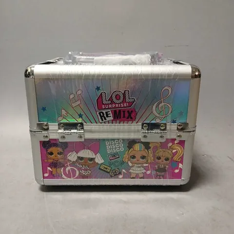 LOL SURPRISE! TRAIN CASE COSMETIC MAKEUP SET