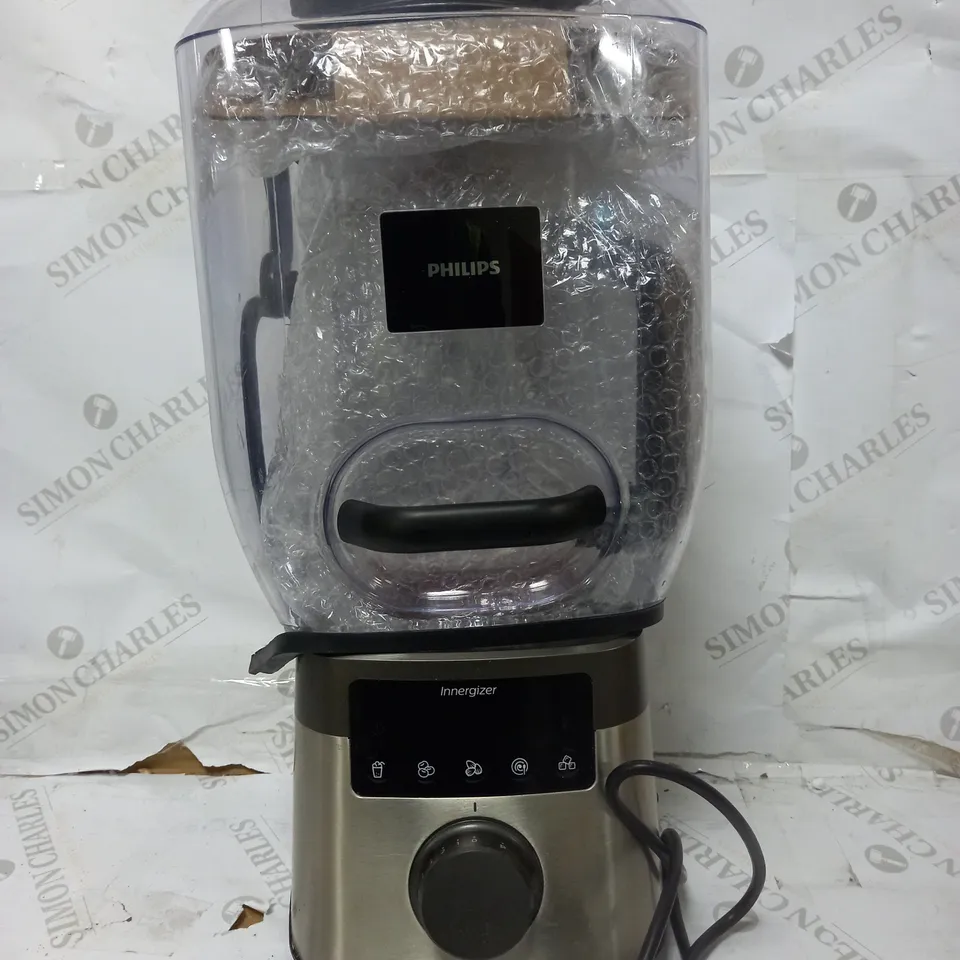 PHILIPS HR3868/01 AVANCE COLLECTION INNERGIZER HIGH SPEED BLENDER, 2000 W, SILVER