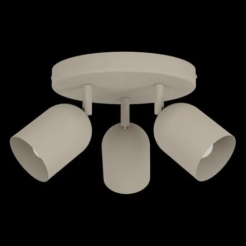 BOXED EGLO TILSTON SPOT STEEL SANDY 44163 BY MASSIVE LIGHTING