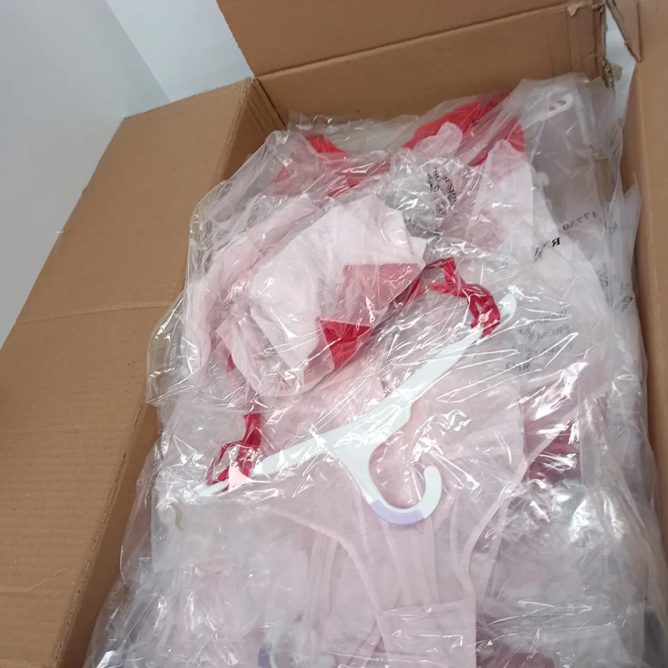BOX OF APPROXIMATELY 12 LINGERIE SETS IN ASSORTED SIZES 
