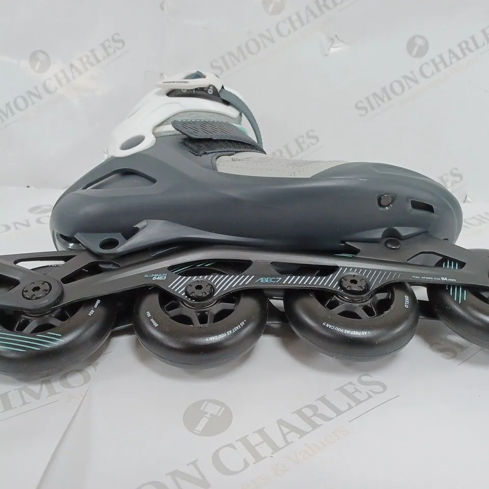 DECATHLON ABEC 7  ROLLER BLADE IN GREY & DARK GREY - SIZE42