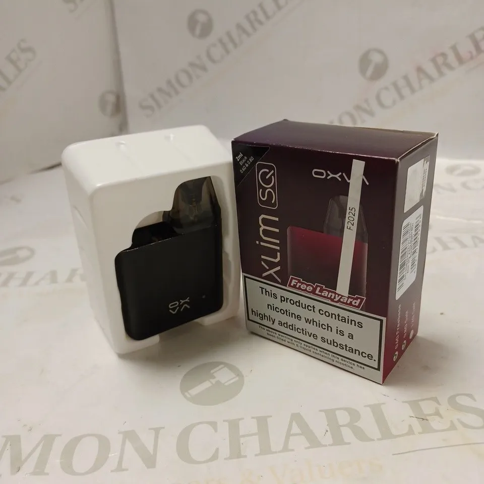 BOXED OXVA XLIM SQ - BLACK.