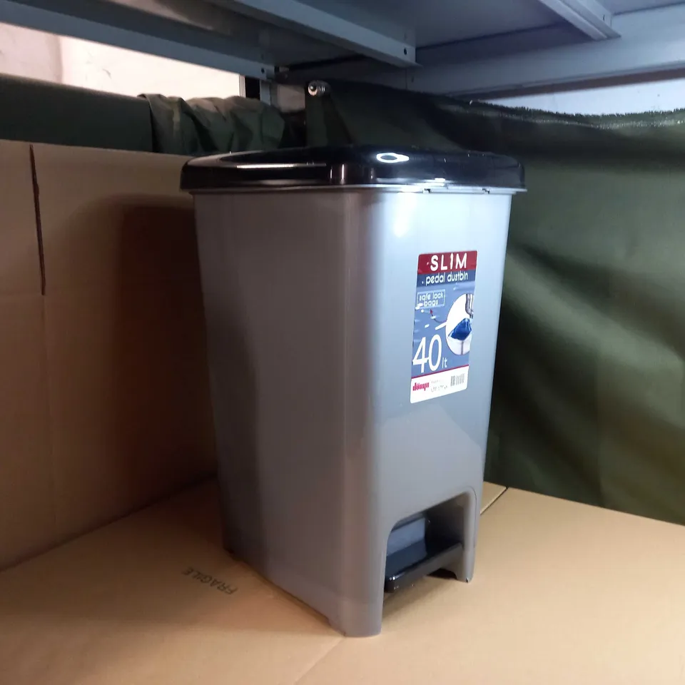 SLIM PEDAL 40LT DUSTBIN 