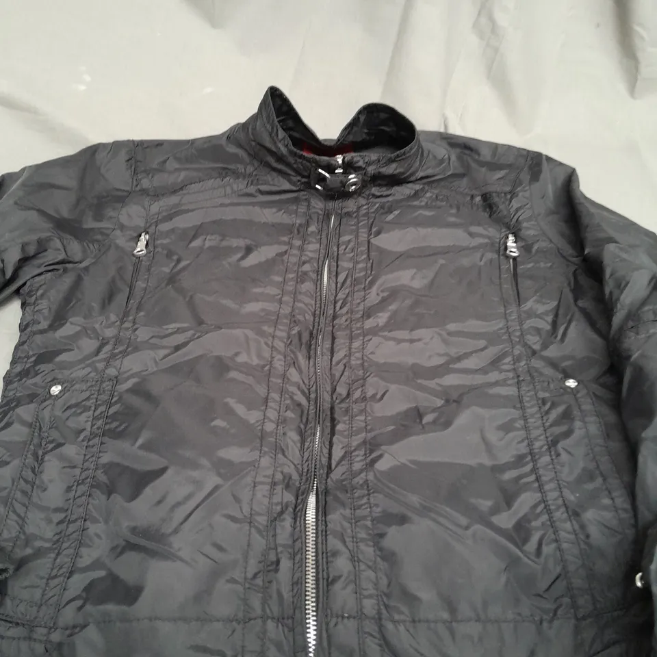 ZARA MAN BASIC BLACK JACKET - EUR MEDIUM