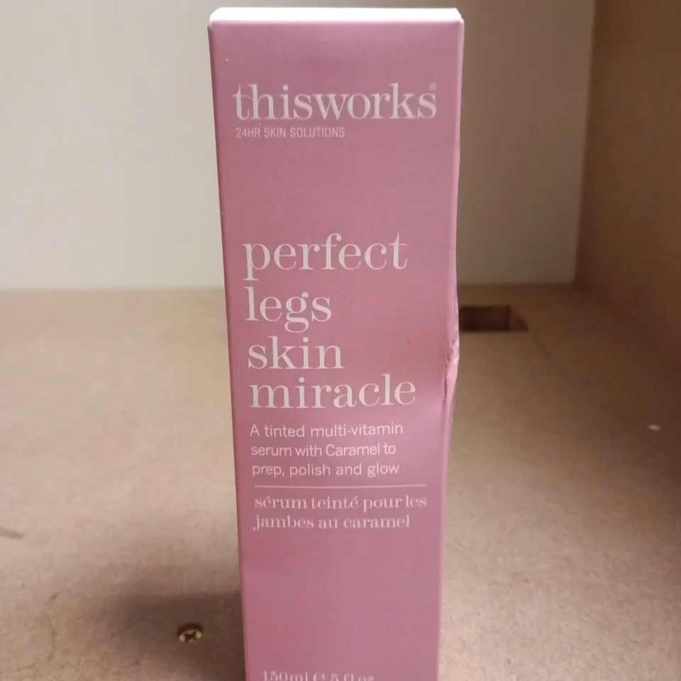 THIS WORKS PERFECT LEGS SKIN MIRACLE – TINTED MULTI-VITAMIN SERUM, 150ML