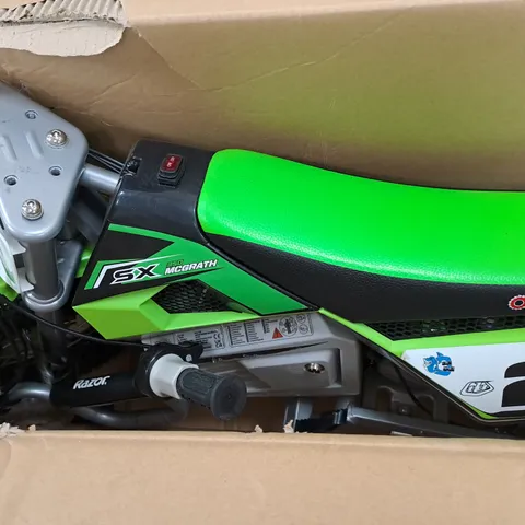 RAZOR MCGRATH SX350 ELECTRIC DIRT BIKE - COLLECTION ONLY