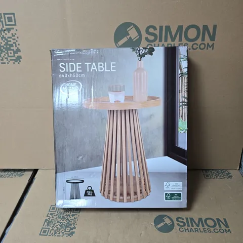 HOME ACCENTS SIDE TABLE Ø40XH50CM – BOXED