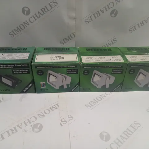 DELTECH 4X MAINTENANCE FREE EXTERIOR/INTERIOR ENERGY SAVING LED FLOODLIGHT