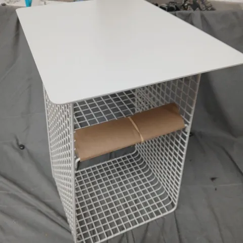 HABITAT CAL BEDSIDE TABLE IN WHITE
