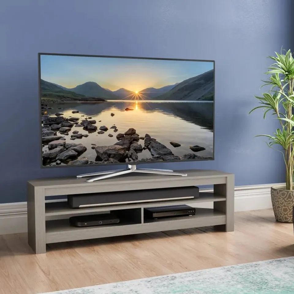 BOXED AQUENE TV STANDFOR TVS UP TO 65" 