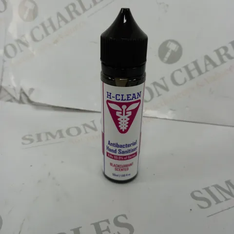 SET OF 100 H-CLEAN ANTIBACTERIAL HAND SANITISER BLACKCURRANT SCENTED
