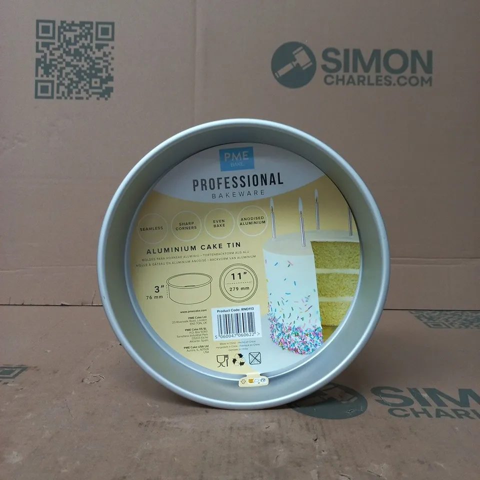 PME PROFESSIONAL BAKEWARE ALUMINIUM CAKE TIN
