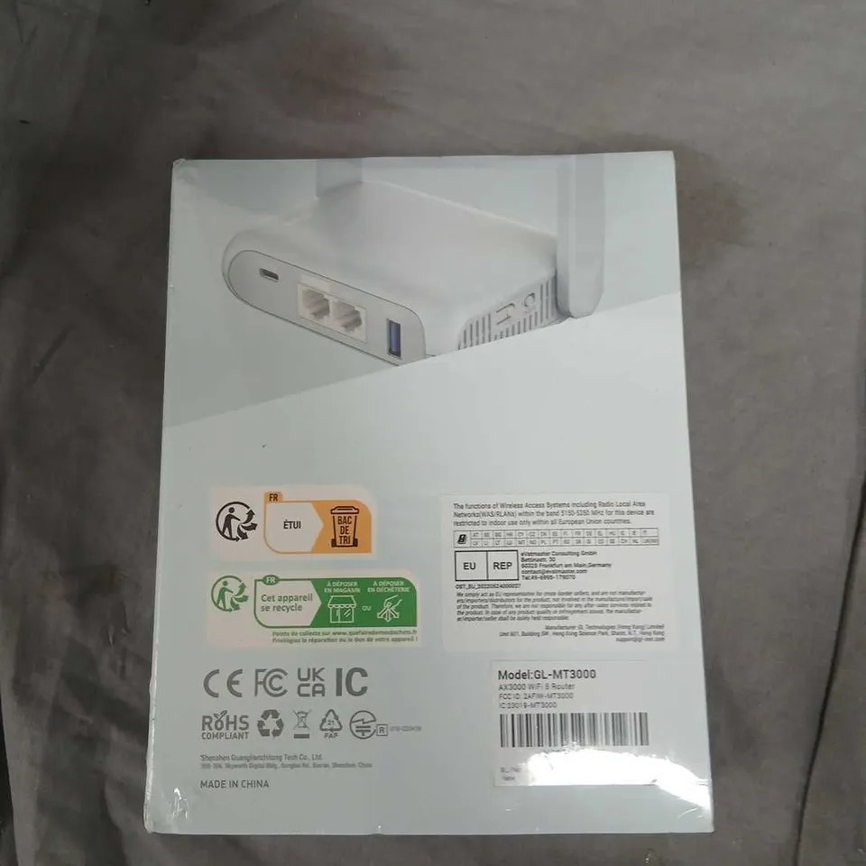 GL.INET BERYL AX GL-MT3000 WI-FI 6 ROUTER