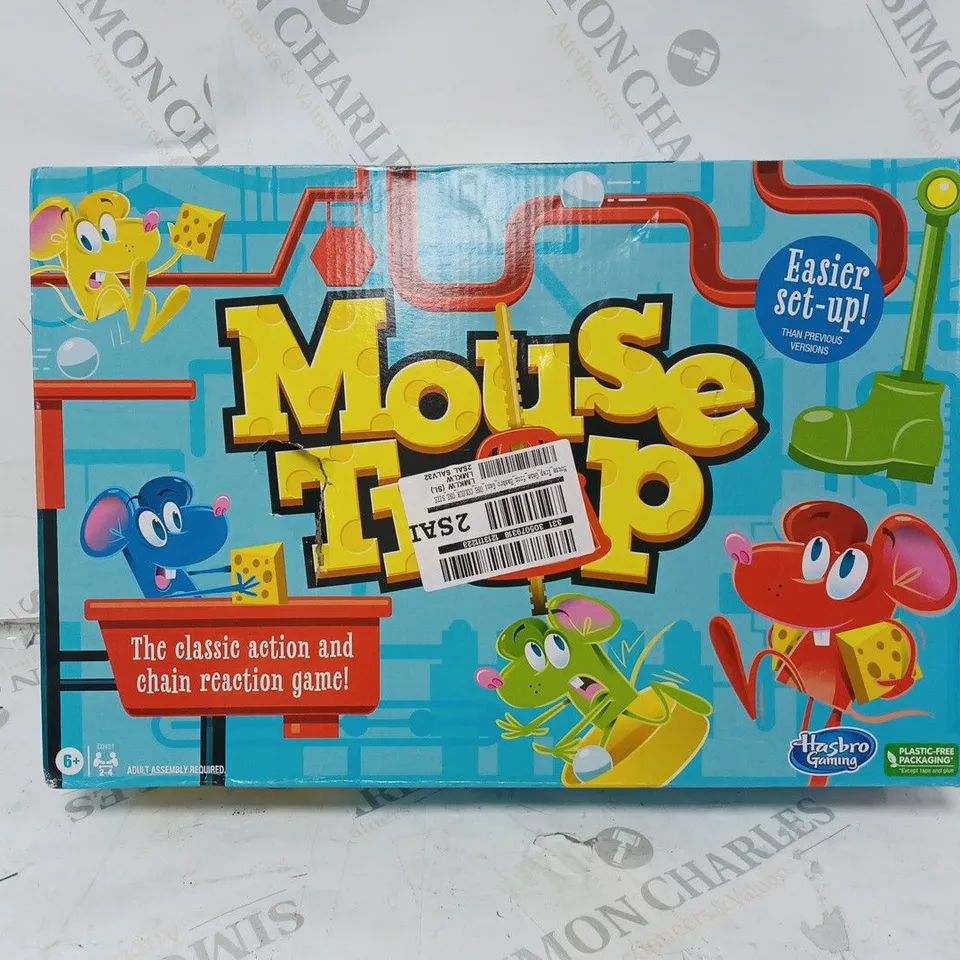 BOXED MOUSE TRAP GAME FROM HASBRO GAMING   6+ RRP £26.99