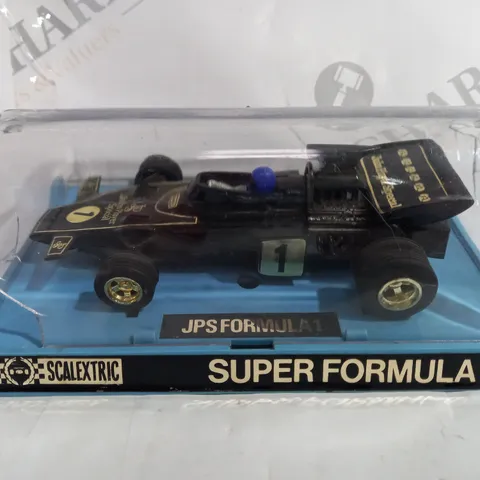BOXED SCALEXTRIC SUPER FORMULA JPS SPECIAL