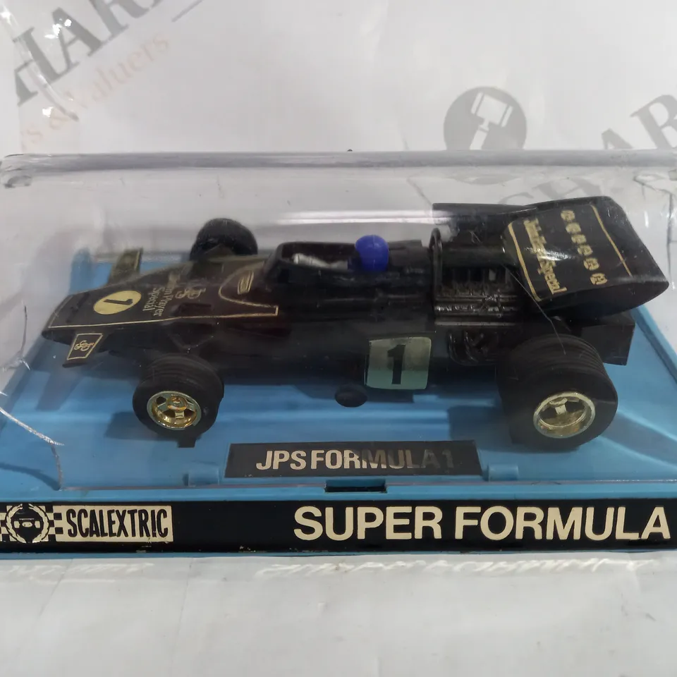 BOXED SCALEXTRIC SUPER FORMULA JPS SPECIAL