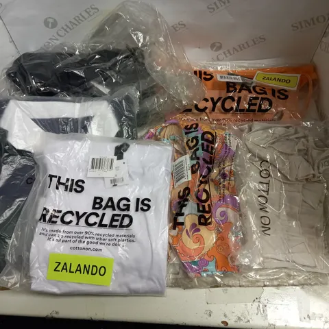 BOX OF 6 BRAND NEW COTTON:ON CLOTHES TO INCLUDE BIKINI, SHORTS, SHIRTS ETC